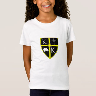 KoKの盾の女の子のベビードールのティー Tシャツ
