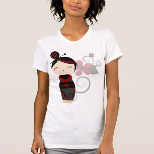 Kokeshiのゴシック様式ティー Tシャツ