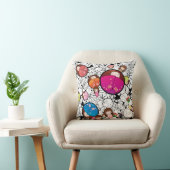 Kokeshiの人形の枕 クッション (椅子)