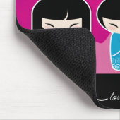 Kokeshiのmousepad マウスパッド (コーナー)