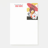 KOKESHI LOVE  Chow dog furoshiki valentine ポストイット (正面)