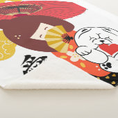 KOKESHI LOVE  Chow dog heart  シェルパブランケット (3/4)