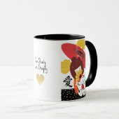 KOKESHI LOVE  Chow dog heart  マグカップ (正面右)