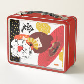 KOKESHI LOVE  Chow Valentine  メタルランチボックス (裏面)