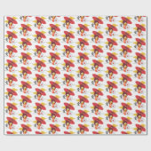 KOKESHI LOVE  Chow Valentine  ラッピングペーパー (フラット)