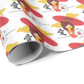 KOKESHI LOVE  Chow Valentine  ラッピングペーパー (ロールコーナー)