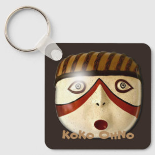 KoKo OhNo - Zuni Kachina Mask – 匂いマスカー キーホルダー