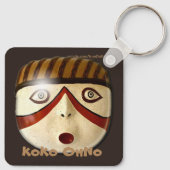 KoKo OhNo - Zuni Kachina Mask – 匂いマスカー キーホルダー (裏面)