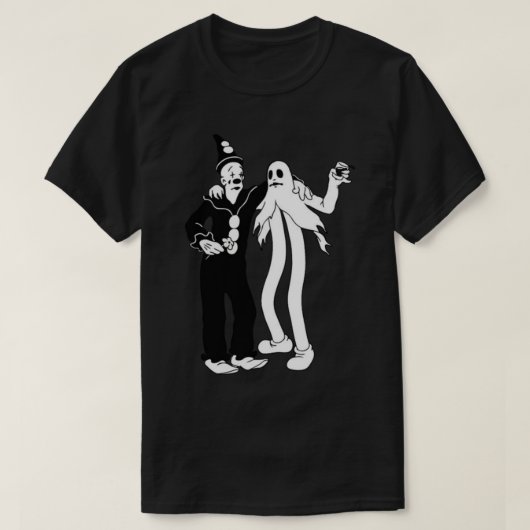 Koko the Clown and Ghost     Tシャツ (デザイン正面)