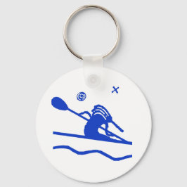 Kokopeli Kayak Paddler Keychain キーホルダー