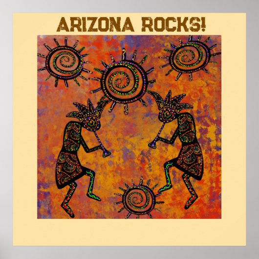 Kokopelli Art  ポスター (正面)