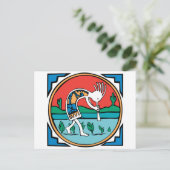 Kokopelli Color ポストカード (スタンド正面)