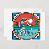 Kokopelli Color ポストカード (正面/裏面)