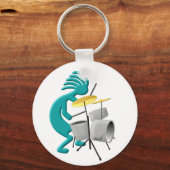 Kokopelli Drummer キーホルダー (正面)