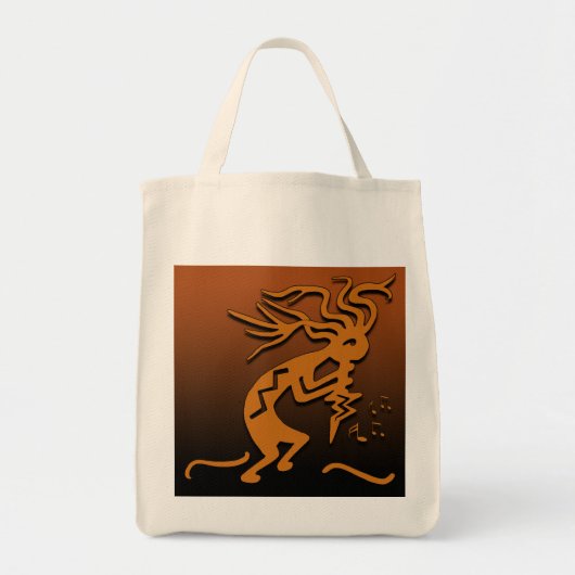 Kokopelli Musician トートバッグ (正面)