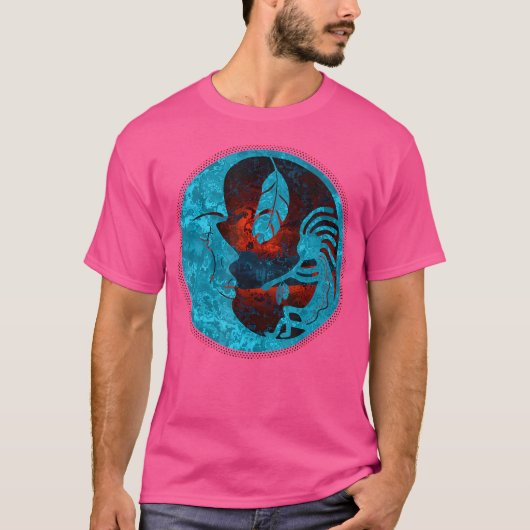 Kokopelli Plays For The Moon 3 ファン・エンターテイメント Tシャツ (正面)