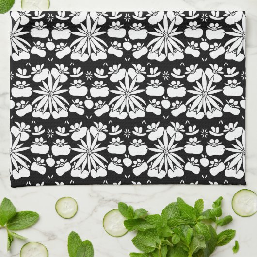 Kökshandduk Blomsterform キッチンタオル (折り畳み)