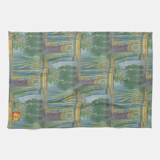 Kökshandduk Kopparköket キッチンタオル (横)