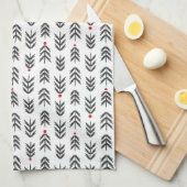 Kökshandduk med julgranar キッチンタオル (四つ折り)