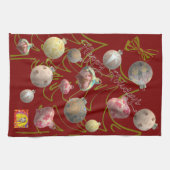 Kökshanddukar Happy Holidays キッチンタオル (横)