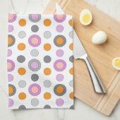Kökshanddul med Cirkulär-tryck Kökshandduk キッチンタオル (四つ折り)