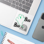 KOL_Joy幽霊 シール (ノートパソコンとiPhone)