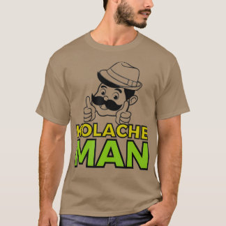 Kolache Man Czech Slovak Pastry中央ヨーロッパ Tシャツ