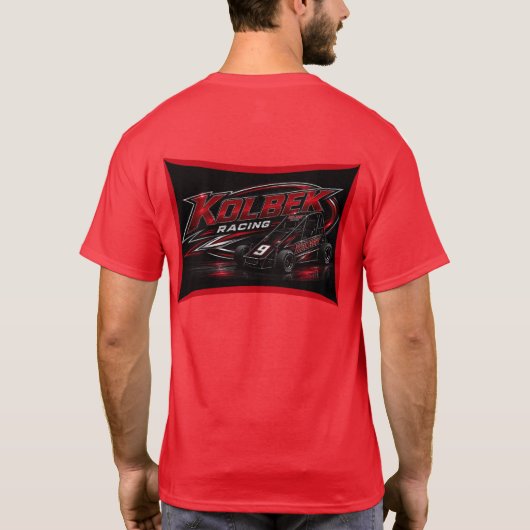 Kolbek Racing Tシャツ (裏面)