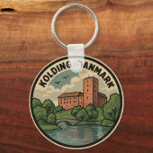 Kolding Denmark Castle キーホルダー (裏面)