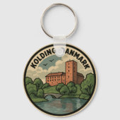 Kolding Denmark Castle キーホルダー (裏面)