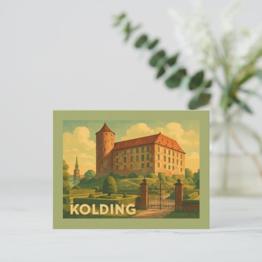 Kolding Denmark Castle ポストカード (スタンド正面)