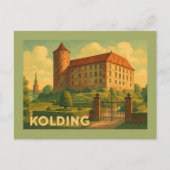 Kolding Denmark Castle ポストカード (正面)