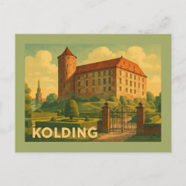 Kolding Denmark Castle ポストカード