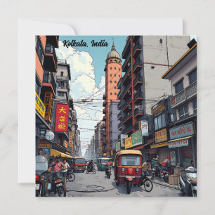 Kolkata,インドのダウンタウンKeepsake Souvenir
