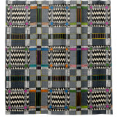 KOLLAチェックシャワーカーテン シャワーカーテン (正面)