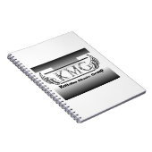 KOLLABOのノート(80ページB&W) ノートブック (右側)