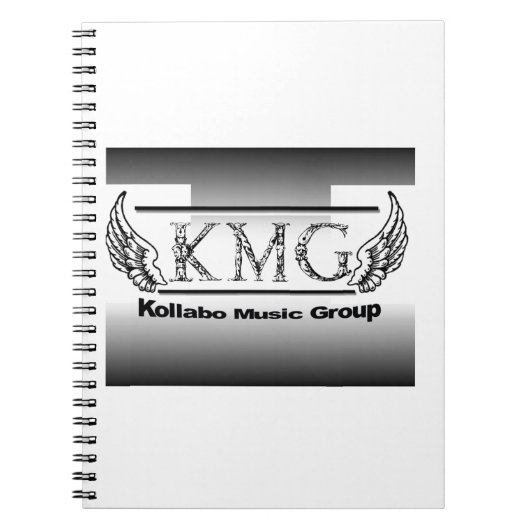 KOLLABOのノート(80ページB&W) ノートブック (正面)