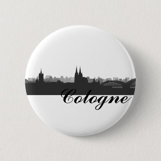 Köln Button / Anstecker / Pin 缶バッジ (正面)