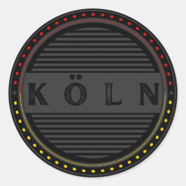 Köln City Pride Emblem – German Identity ラウンドシール