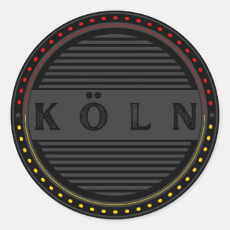 Köln City Pride Emblem – German Identity ラウンドシール