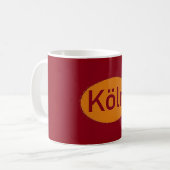 Köln Logo コーヒーマグカップ (正面左)