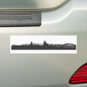 Köln Skyline Aufkleber バンパーステッカー (車上)