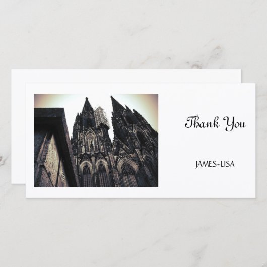 Kölner Dom サンキューカード (正面/裏面)