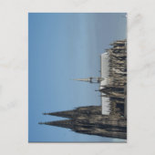 Kölner Dom in der Seitenansicht im Morgenlicht ポストカード (正面)