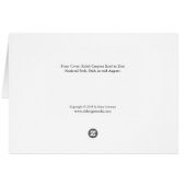 Kolob渓谷の道か最高のな願い(テンプレート) (裏面横)