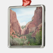 Kolob渓谷、ザイオン国立公園、ユタ、米国4 メタルオーナメント (左)