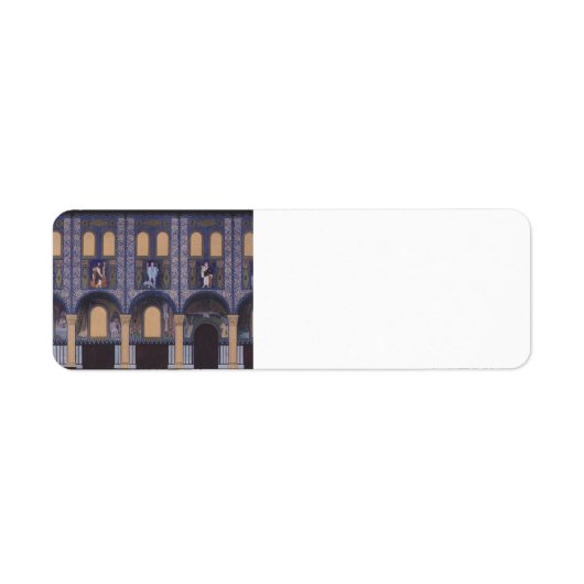 Koloman Moser – デュッセルドルフ聖霊教会 ラベル (正面)