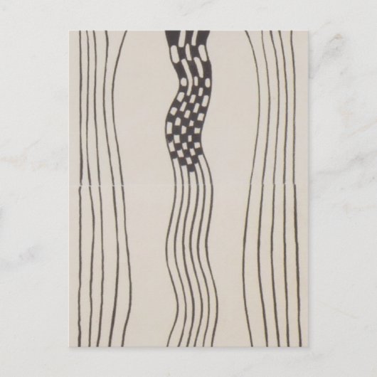 Koloman Moser - Felix Wiener Theatreのポスター ポストカード (正面)