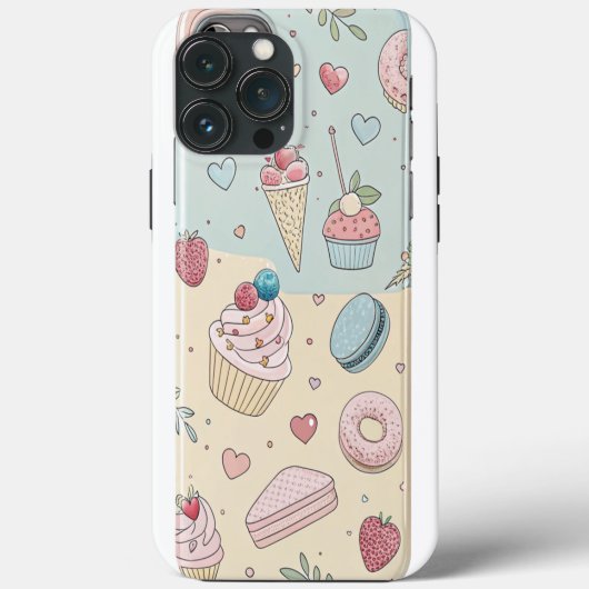 Koly There – 甘いケーキデザイン Case-Mate iPhoneケース (裏面)