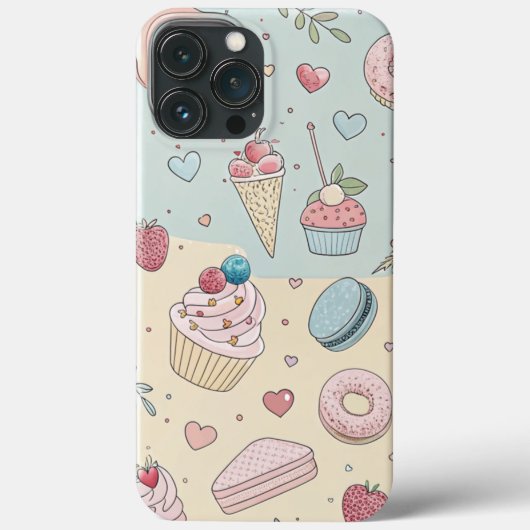 Koly There – 甘いケーキデザイン Case-Mate iPhoneケース (裏面)